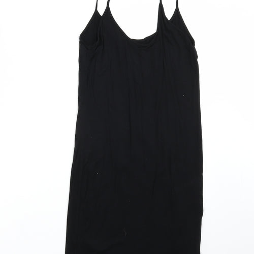 NEXT Womens Black  Rayon A-Line  Size 10