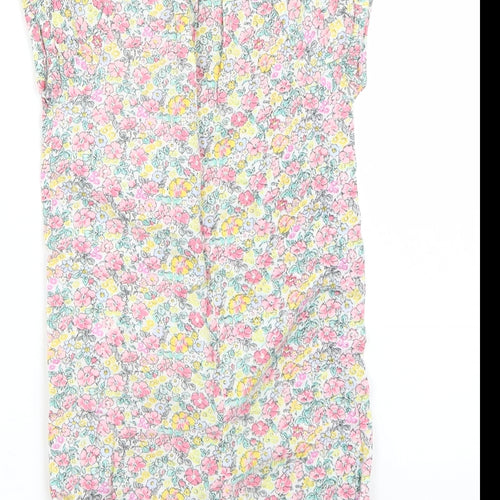NEXT Girls Multicoloured Floral  Playsuit One-Piece Size 2 Years
