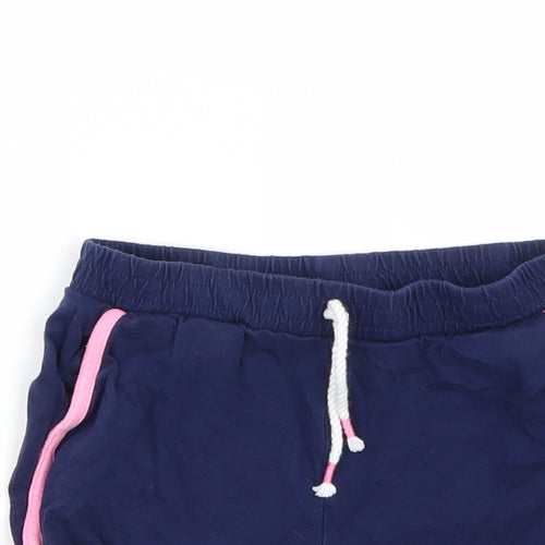 TU Girls Blue   Sweat Shorts Size 6 Years