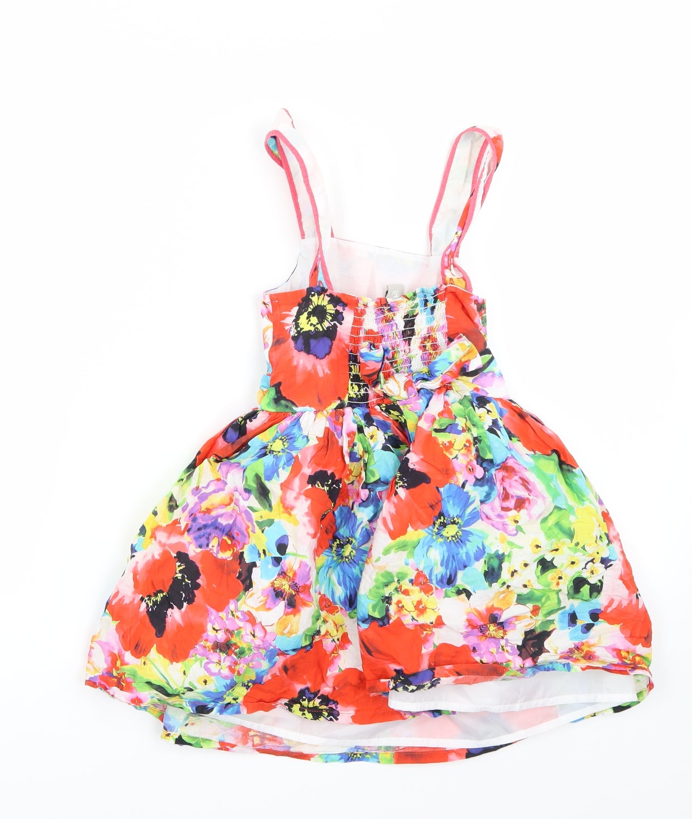 TU Girls Multicoloured Floral  A-Line  Size 4 Years