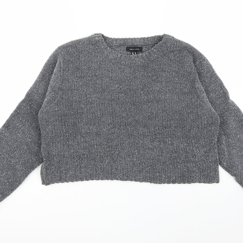 Newlook Womens Grey   Pullover Jumper Size 16