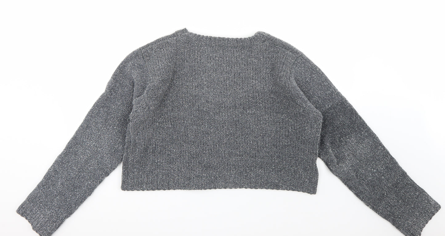 Newlook Womens Grey   Pullover Jumper Size 16