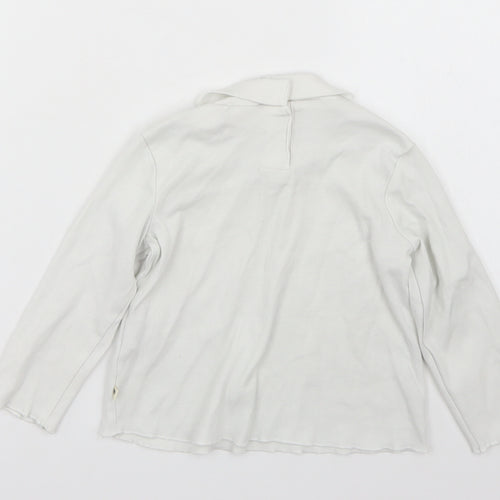 Zara Girls White   Basic T-Shirt Size 2 Years