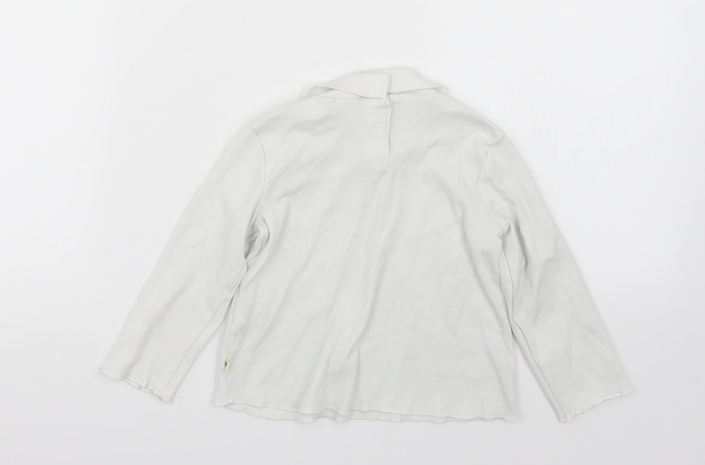 Zara Girls White   Basic T-Shirt Size 2 Years