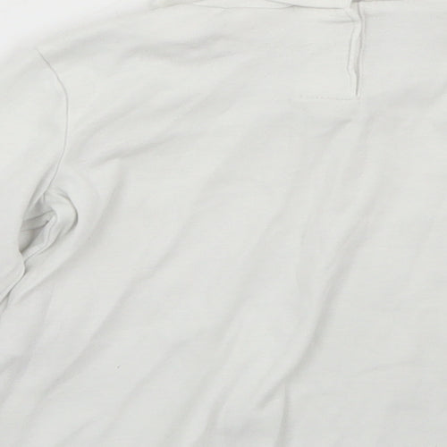 Zara Girls White   Basic T-Shirt Size 2 Years