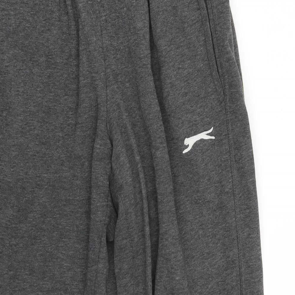 Slazenger Womens Grey   Sweatpants Trousers Size S L27 in