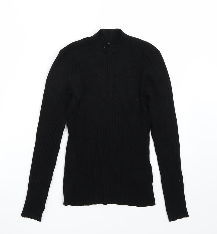 H&M Womens Black   Basic T-Shirt Size S