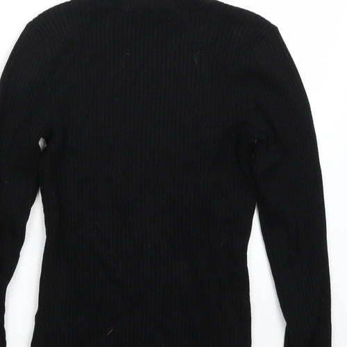 H&M Womens Black   Basic T-Shirt Size S