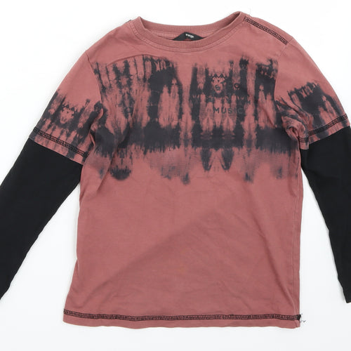 George Boys Pink   Basic T-Shirt Size 6-7 Years