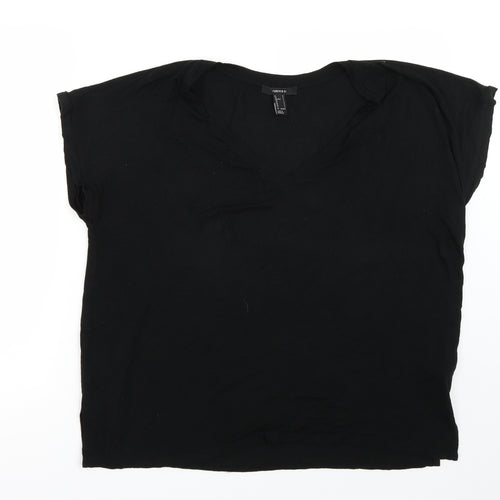 FOREVER 21 Womens Black   Basic T-Shirt Size S