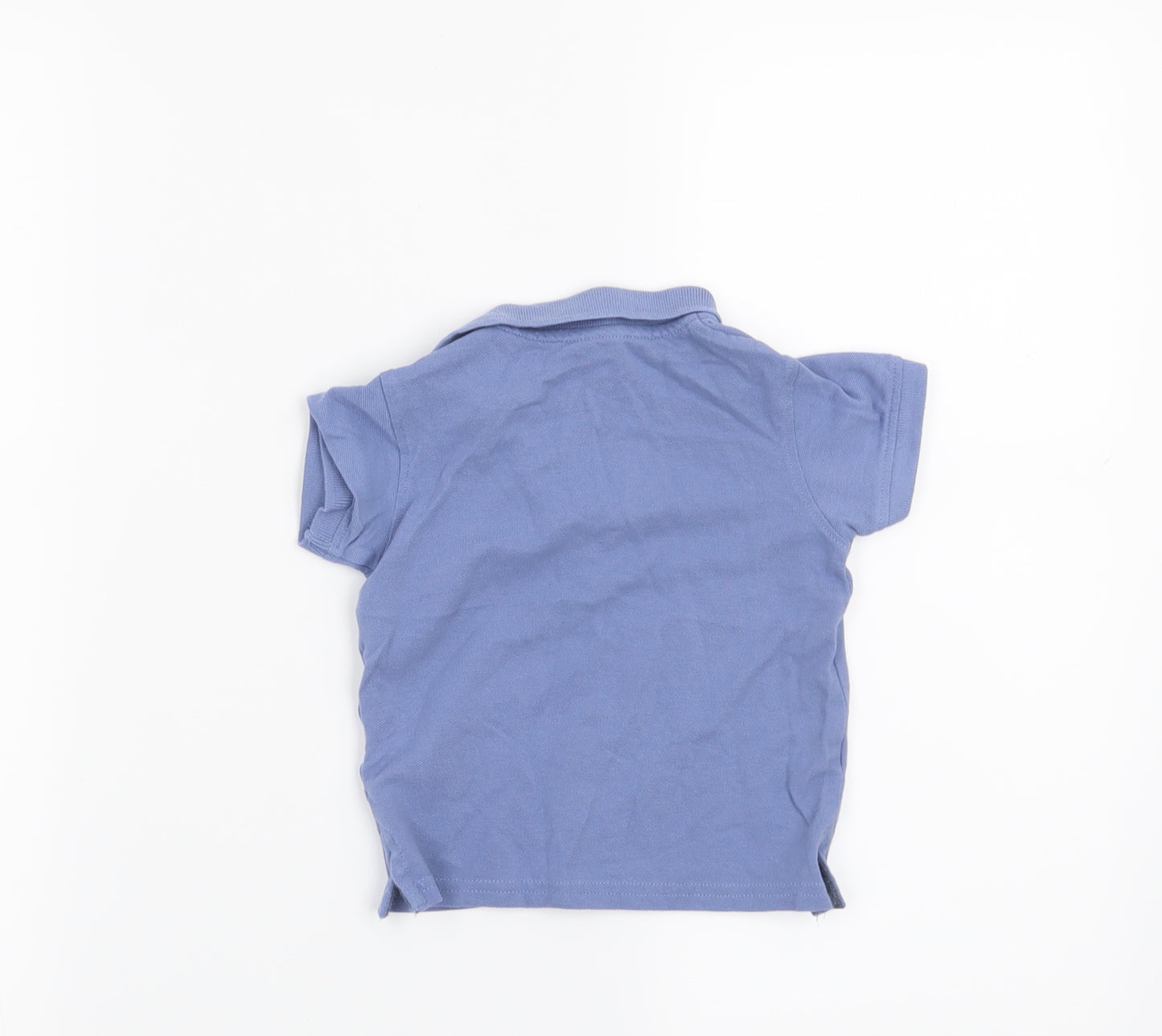 Primark Boys Blue   Basic Polo Size 9-12 Months