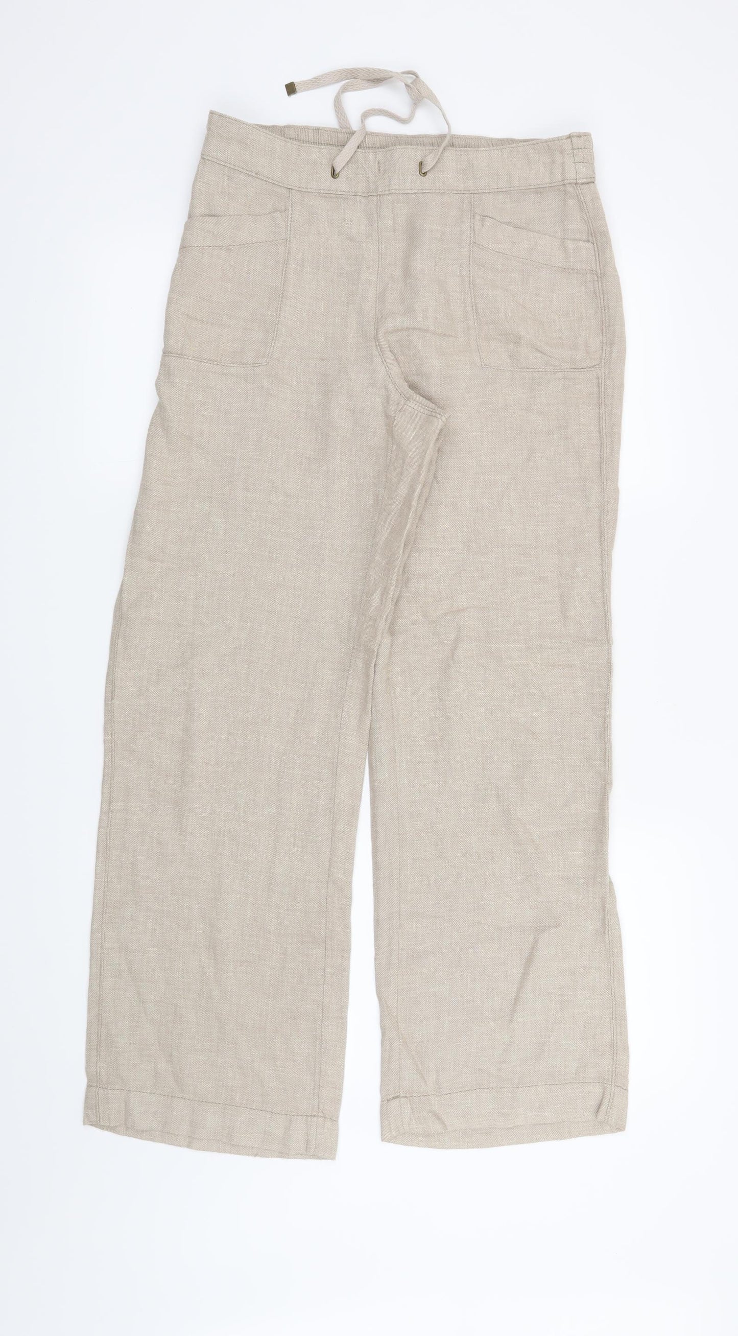George Womens Beige   Trousers  Size 10 L29 in