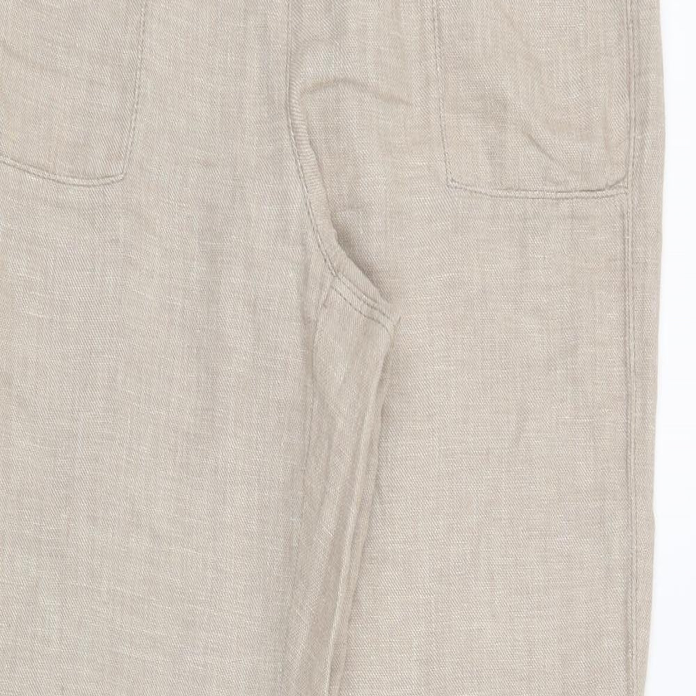 George Womens Beige   Trousers  Size 10 L29 in