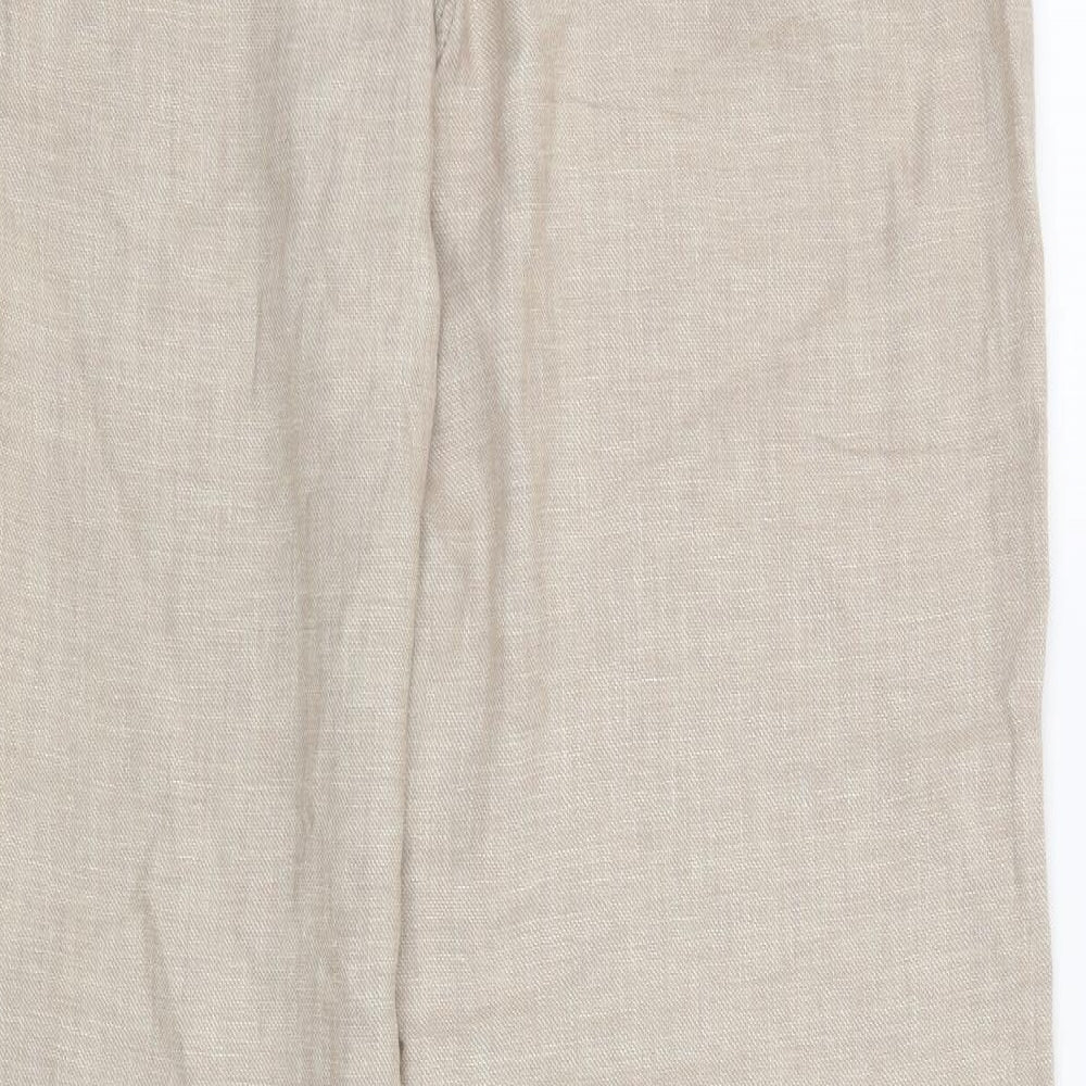George Womens Beige   Trousers  Size 10 L29 in
