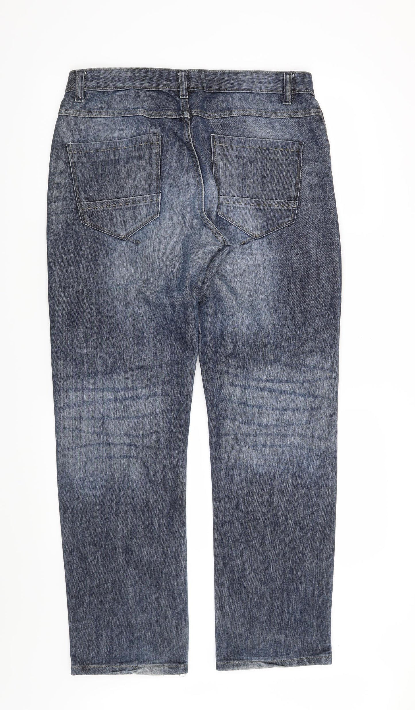 NEXT Mens Blue   Straight Jeans Size 32 in L31 in