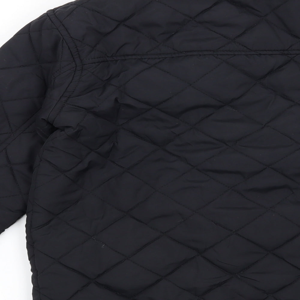 Rebel Boys Black   Jacket  Size 12-13 Years