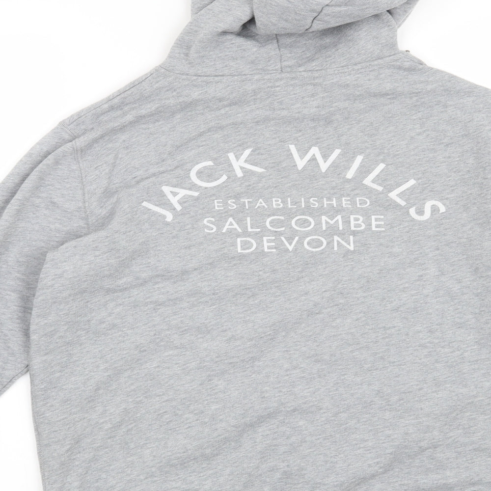 Jack Wills Womens Green   Pullover Hoodie Size 10