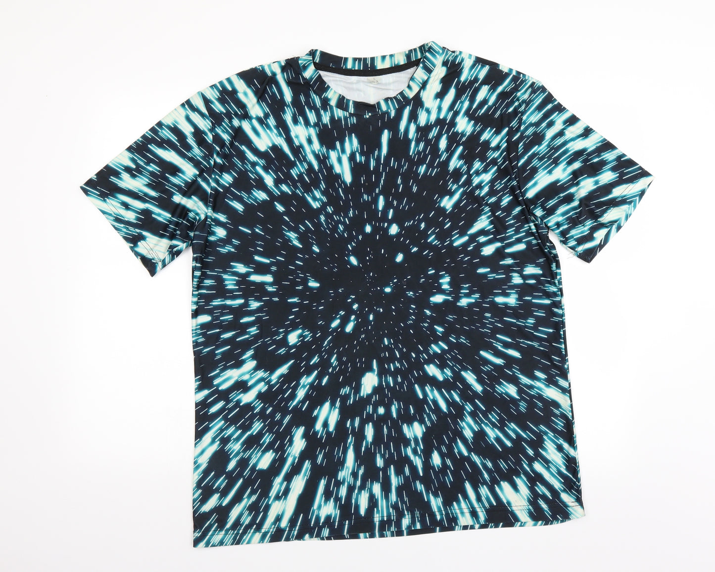 Preworn Mens Black    T-Shirt Size L