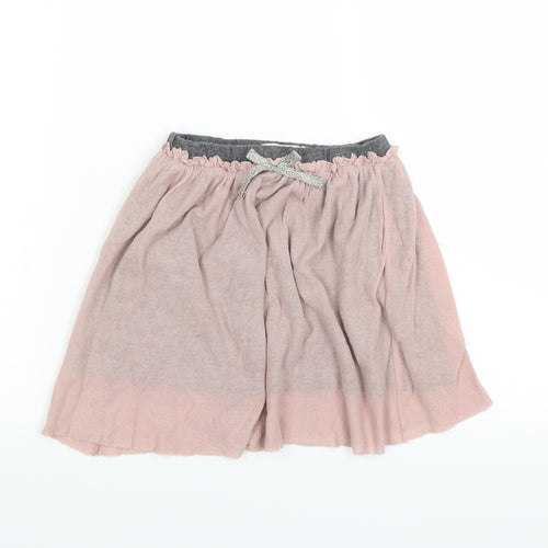Mango Girls Pink   A-Line Skirt Size M
