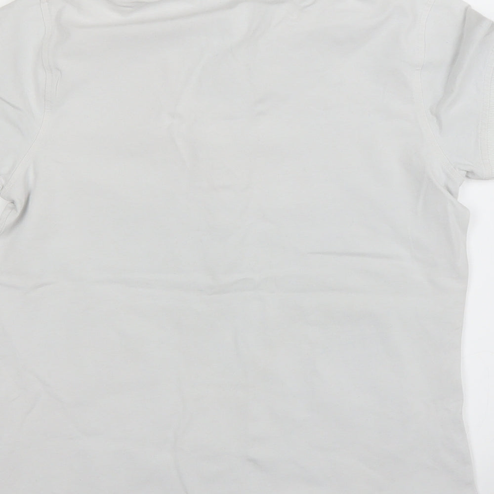 Daily Women Womens White   Basic Polo Size M