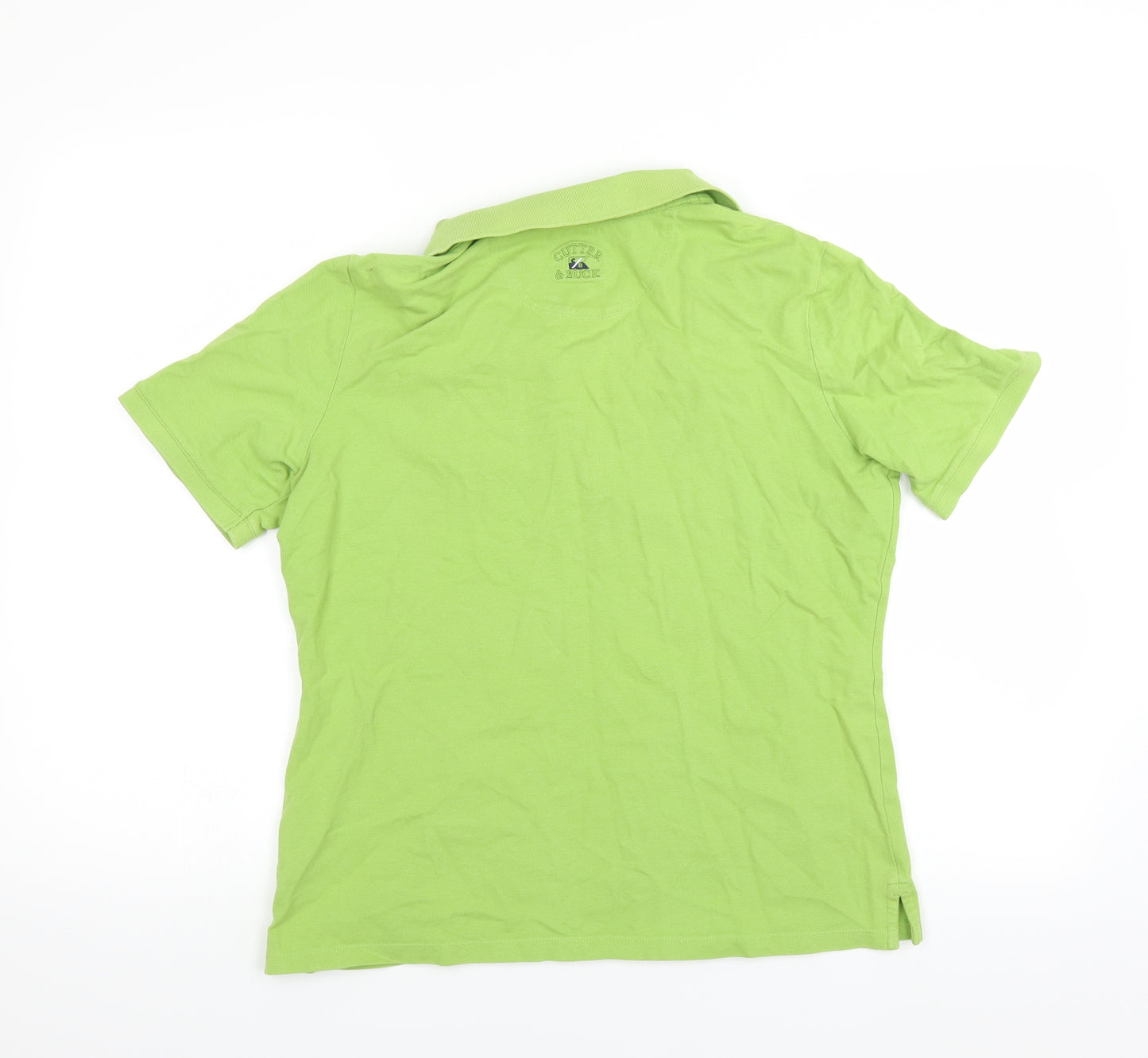 Gutter & Buck Womens Green   Basic Polo Size M