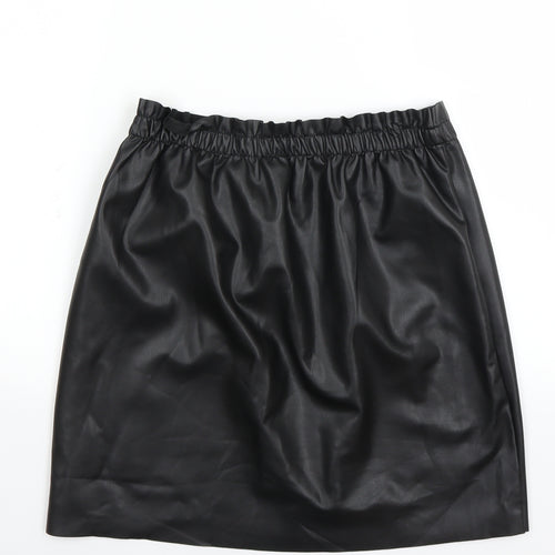 Jaqueline deYong Womens Black   A-Line Skirt Size M