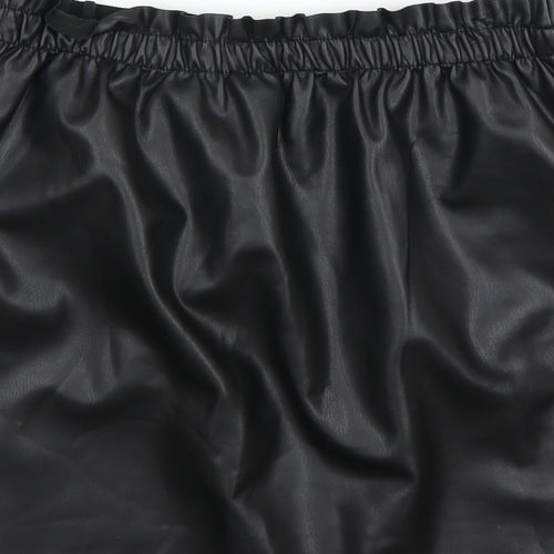 Jaqueline deYong Womens Black   A-Line Skirt Size M