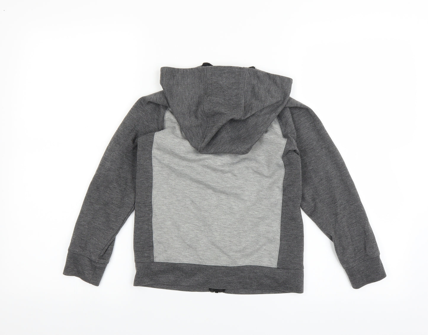 Matalan Boys Grey   Full Zip Hoodie Size 7 Years