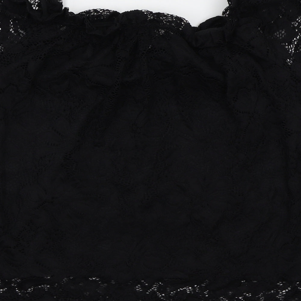 New Look Womens Black   Basic Blouse Size 10