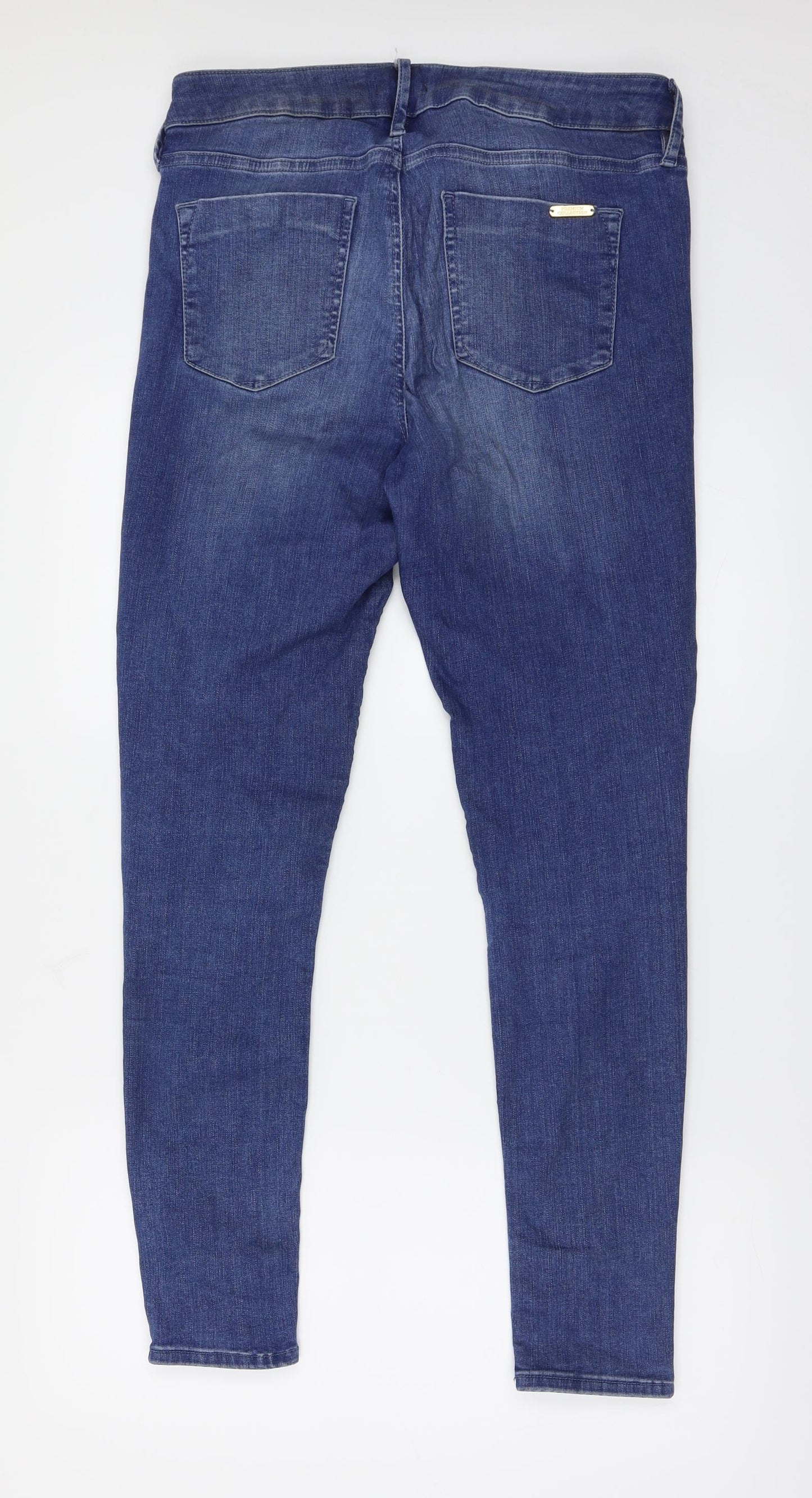 F&F Womens Blue   Skinny Jeans Size 32 in L27 in