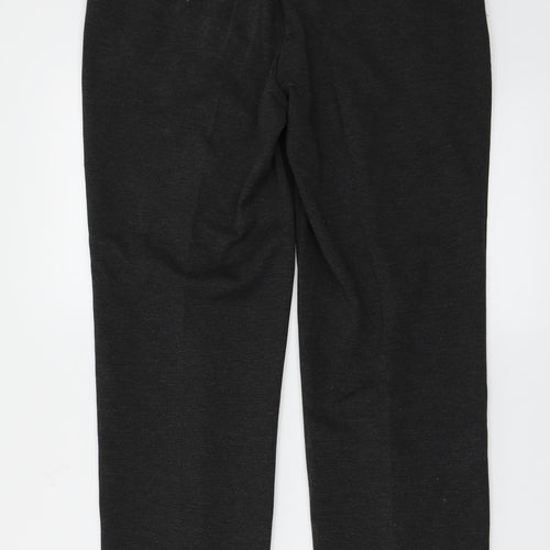 Marks and Spencer Womens Grey   Trousers  Size 12 L26 in