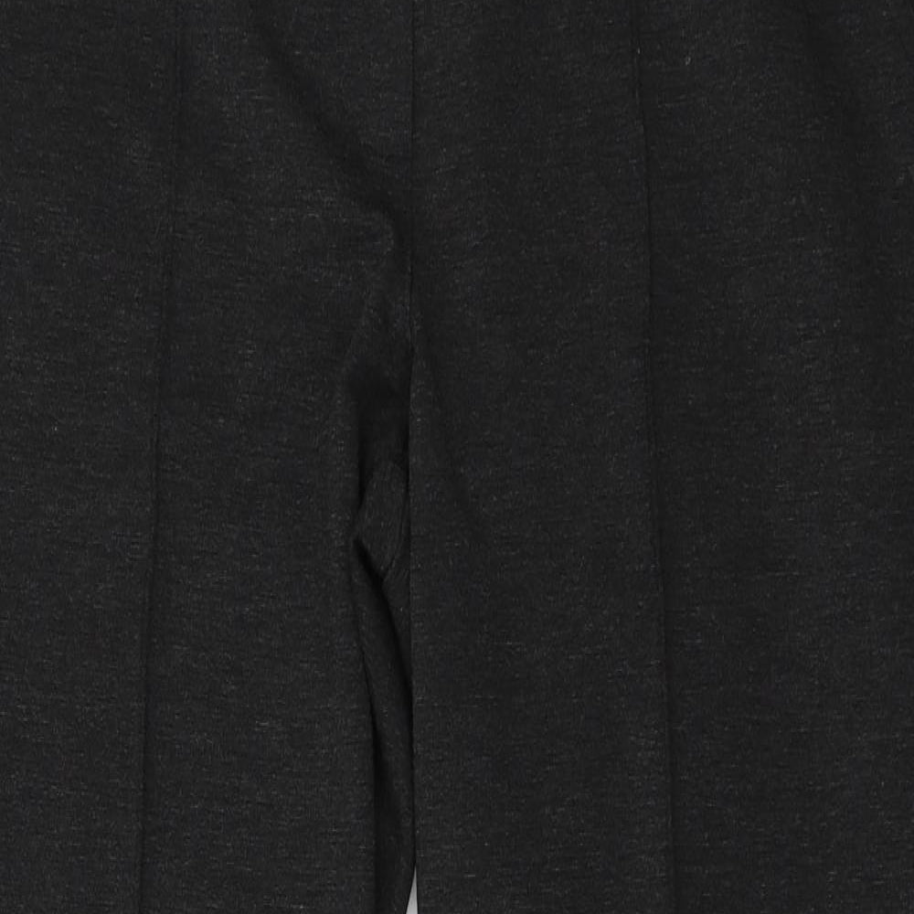 Marks and Spencer Womens Grey   Trousers  Size 12 L26 in