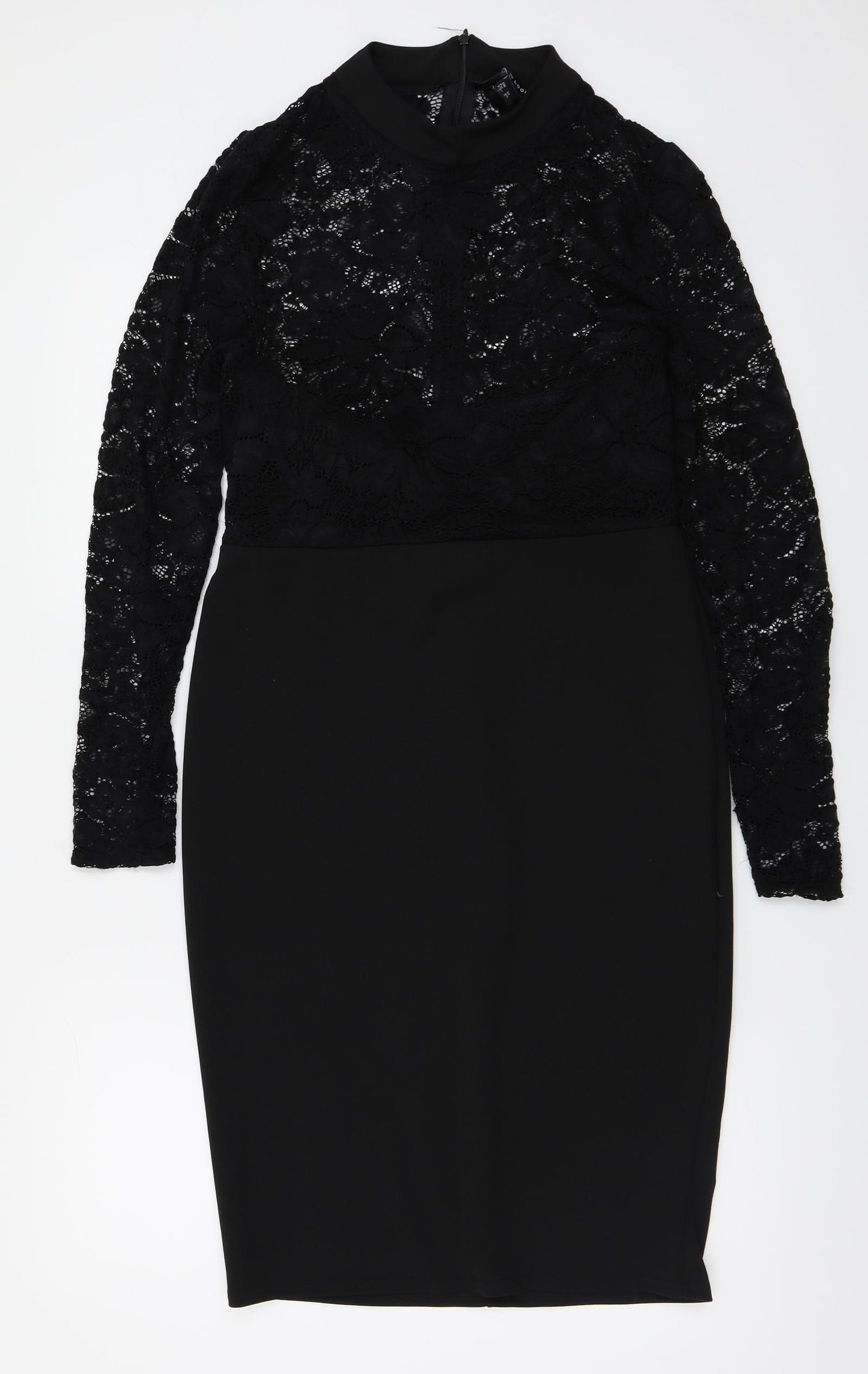 New Look Womens Black   A-Line  Size 12