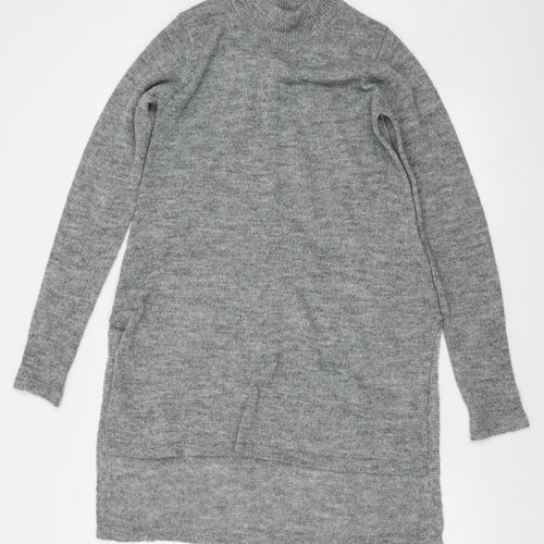 H&M Womens Grey   Pullover Jumper Size S