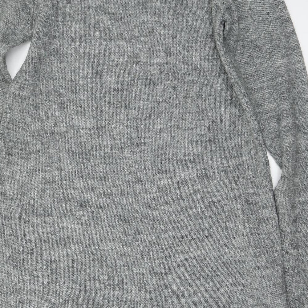 H&M Womens Grey   Pullover Jumper Size S
