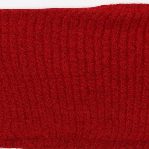 New Look Womens Red Paisley  Pullover Jumper Size S