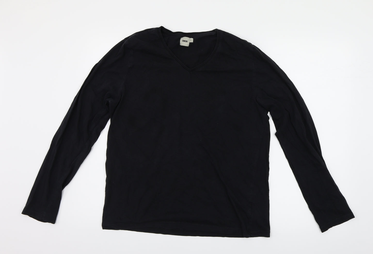 ASOS Womens Black   Basic T-Shirt Size L
