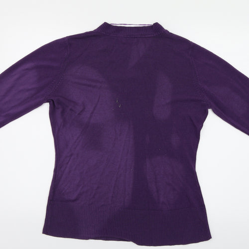 F&F Womens Purple   Pullover Jumper Size 18