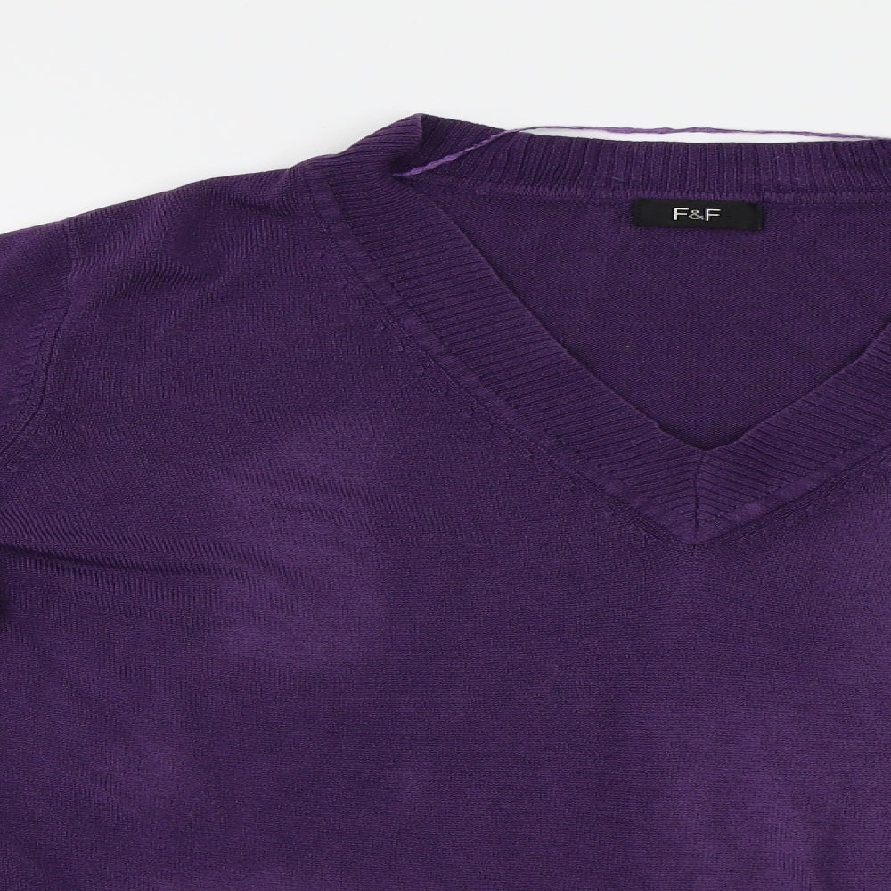 F&F Womens Purple   Pullover Jumper Size 18