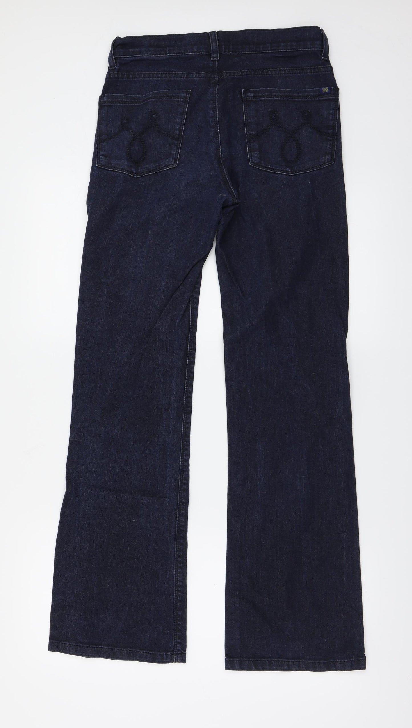 Oasis Womens Blue   Flared Jeans Size 8 L29 in