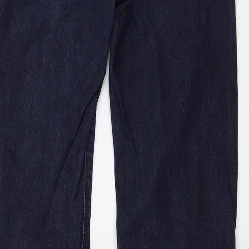 Oasis Womens Blue   Flared Jeans Size 8 L29 in