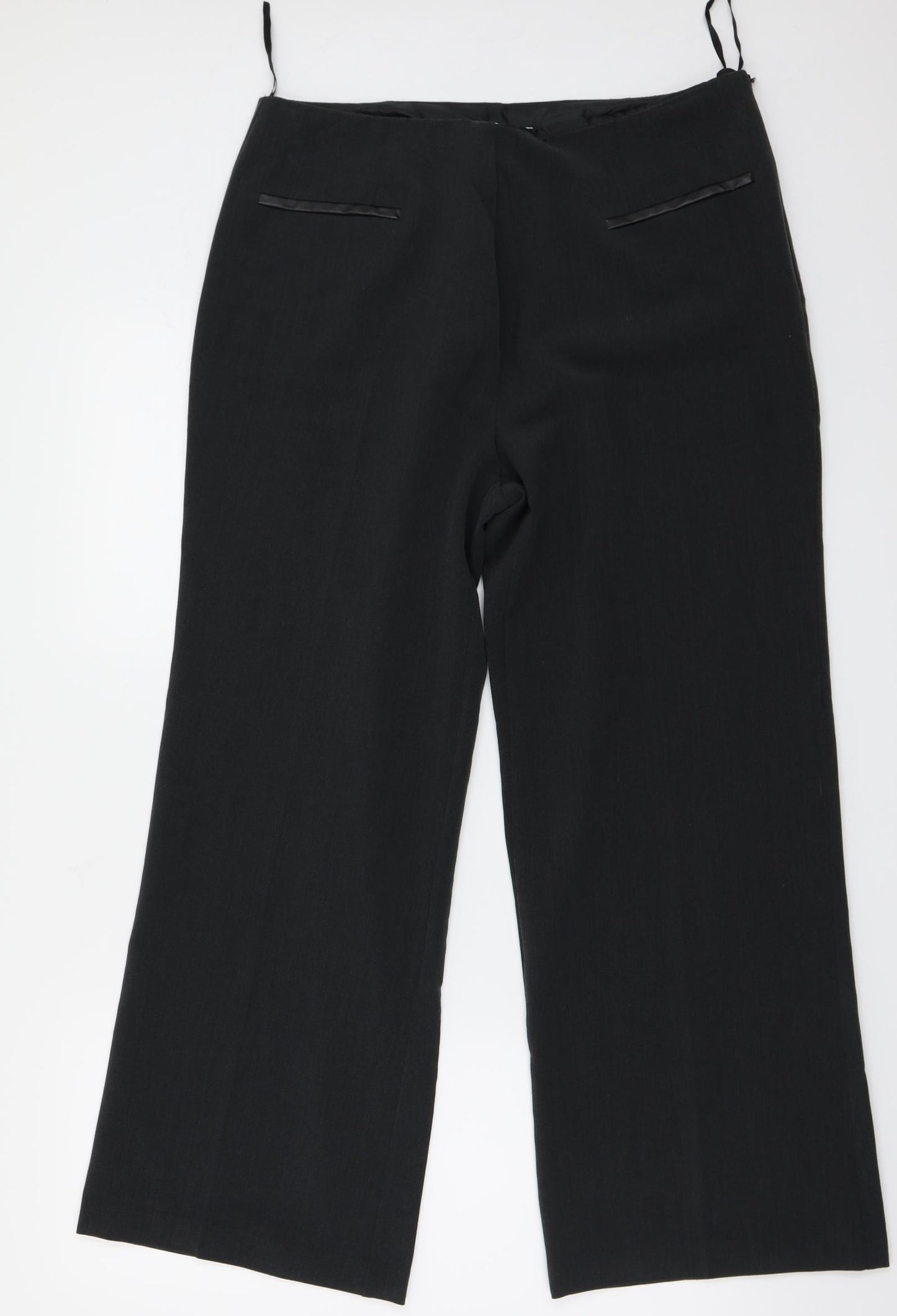 Peacocks Womens Grey   Trousers  Size 14 L25 in
