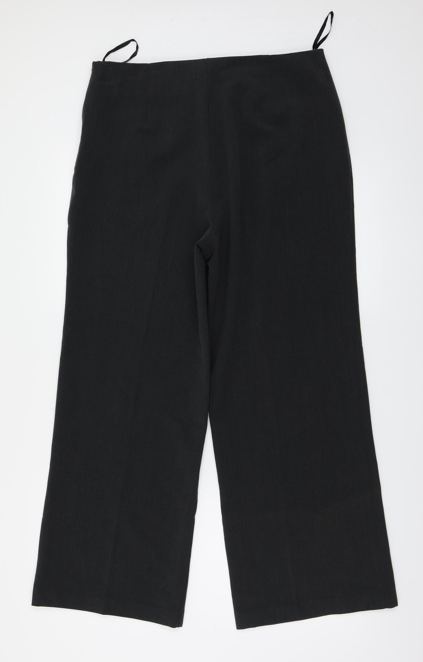 Peacocks Womens Grey   Trousers  Size 14 L25 in