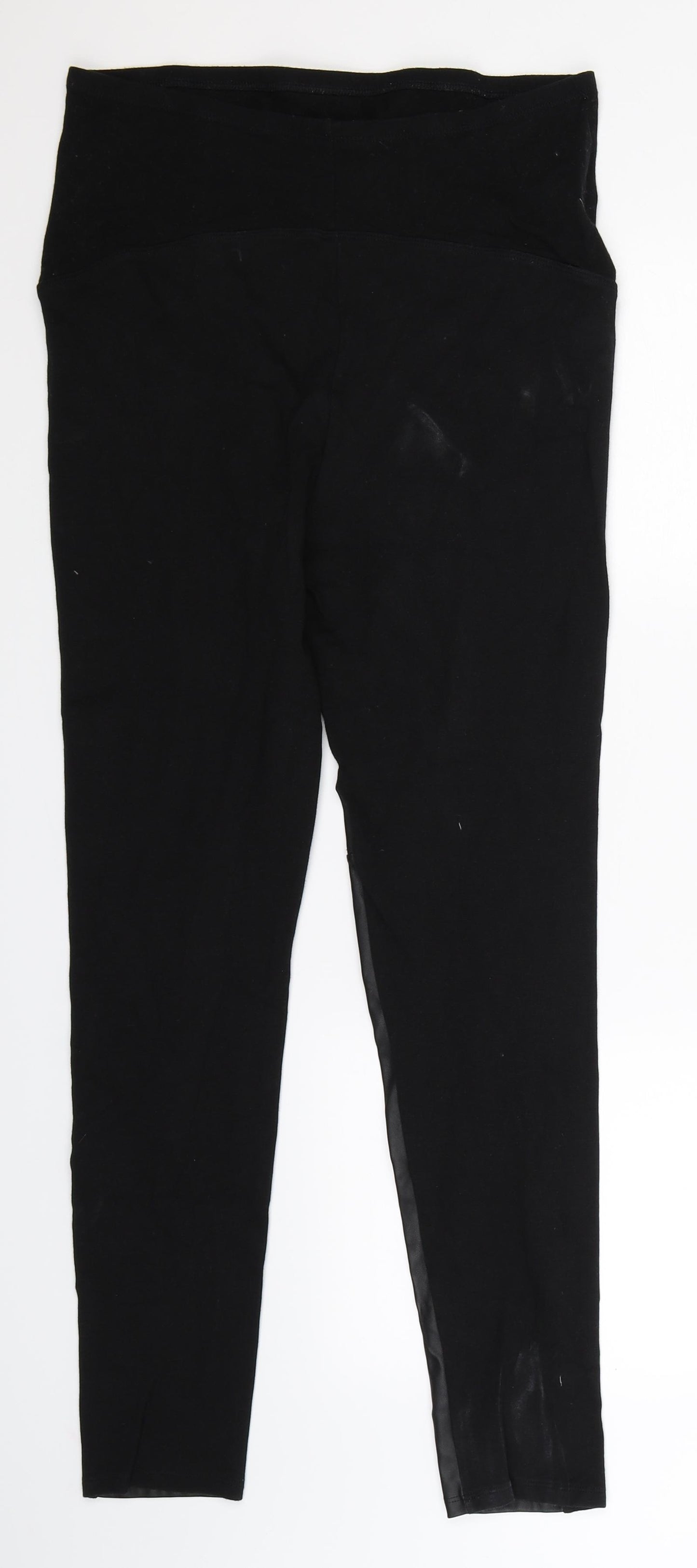 H&M Womens Black   Capri Leggings Size M L27 in