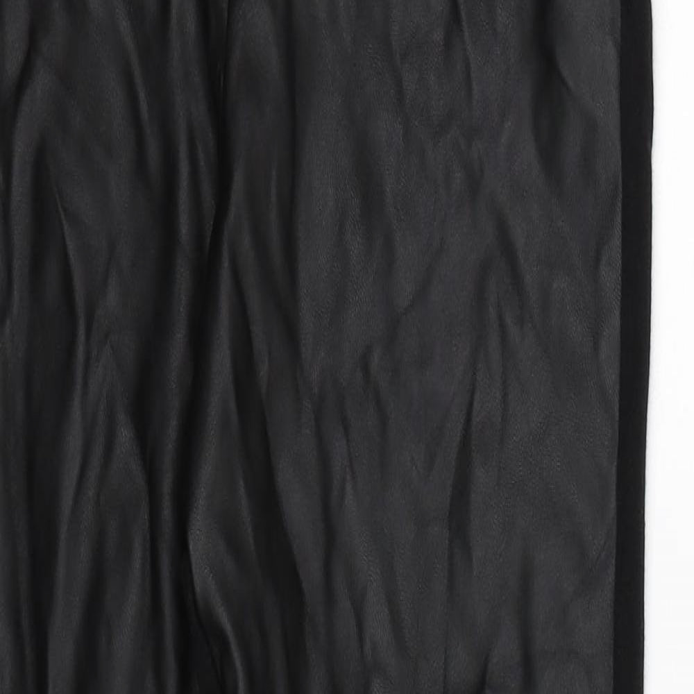 H&M Womens Black   Capri Leggings Size M L27 in