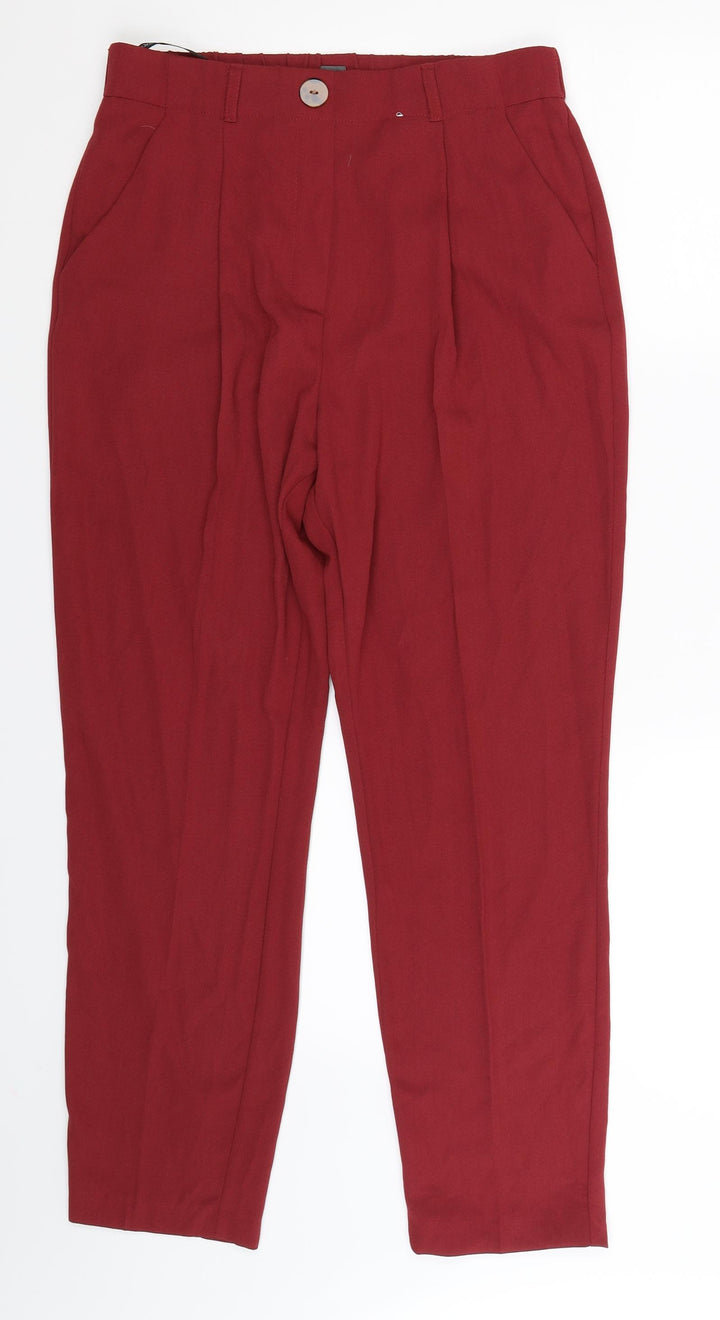 Primark Womens Brown Trousers Size 10 L27 in