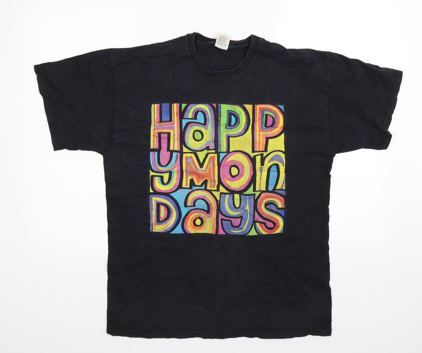 Fruit of the Loom Mens Black    T-Shirt Size L