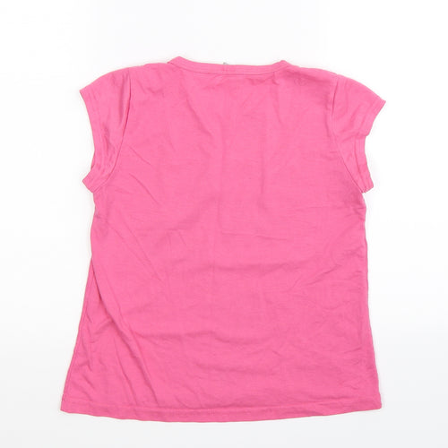 Danka Girls Pink   Basic T-Shirt Size 10 Years
