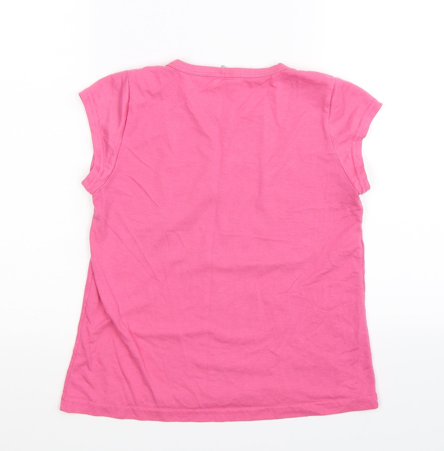 Danka Girls Pink   Basic T-Shirt Size 10 Years