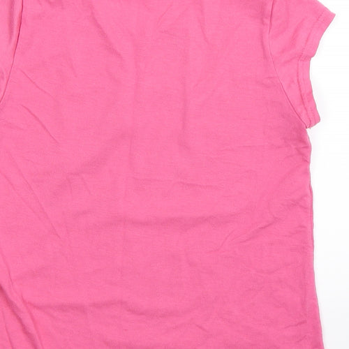 Danka Girls Pink   Basic T-Shirt Size 10 Years